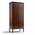 Wooden double-door storage cabinet for clothes and accessories 80 x 40 x 180cm